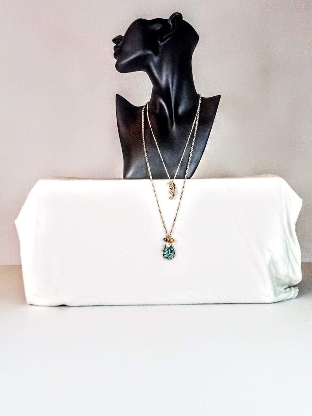 New Gold Sea Horse Necklace